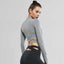 Yoga T-shirts Women Long Sleeve Running Tees Quick Dry Fitness Gymwear | eprolo