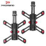 PROMEND Ultralight MTB bike Pedal Mountain Bicycle  Slip-resistant Ultra-light Aluminum Alloy 3 bearings cycling pedal | eprolo