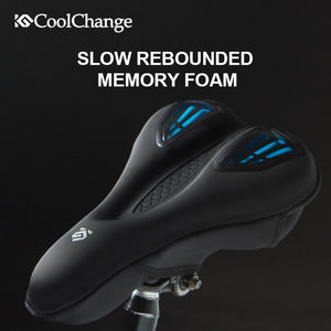 CoolChange Bicycle Saddle Liquid Silicone Gels soft seat  Cover | eprolo