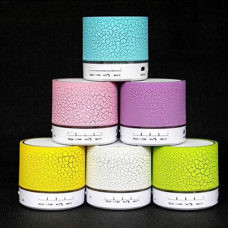 A9 LED Bluetooth  Mini Speakers Hands Free Portable