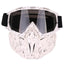 Windproof Skiing Glasses with Face Mask