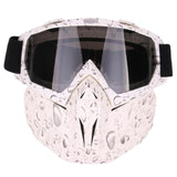 Windproof Skiing Glasses with Face Mask