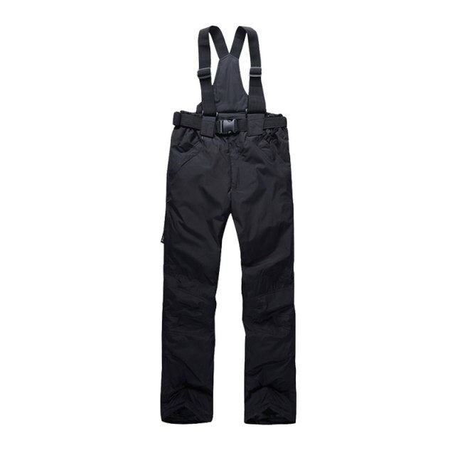 Outdoor Sports Suspenders Windproof Waterproof Winter Trousers