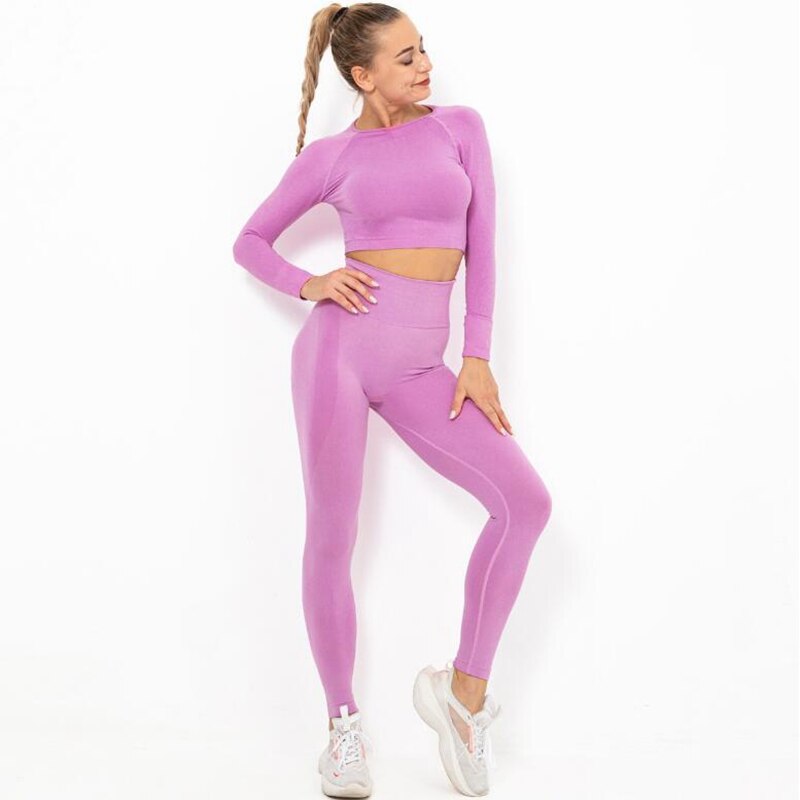 Women Seamless Yoga Set