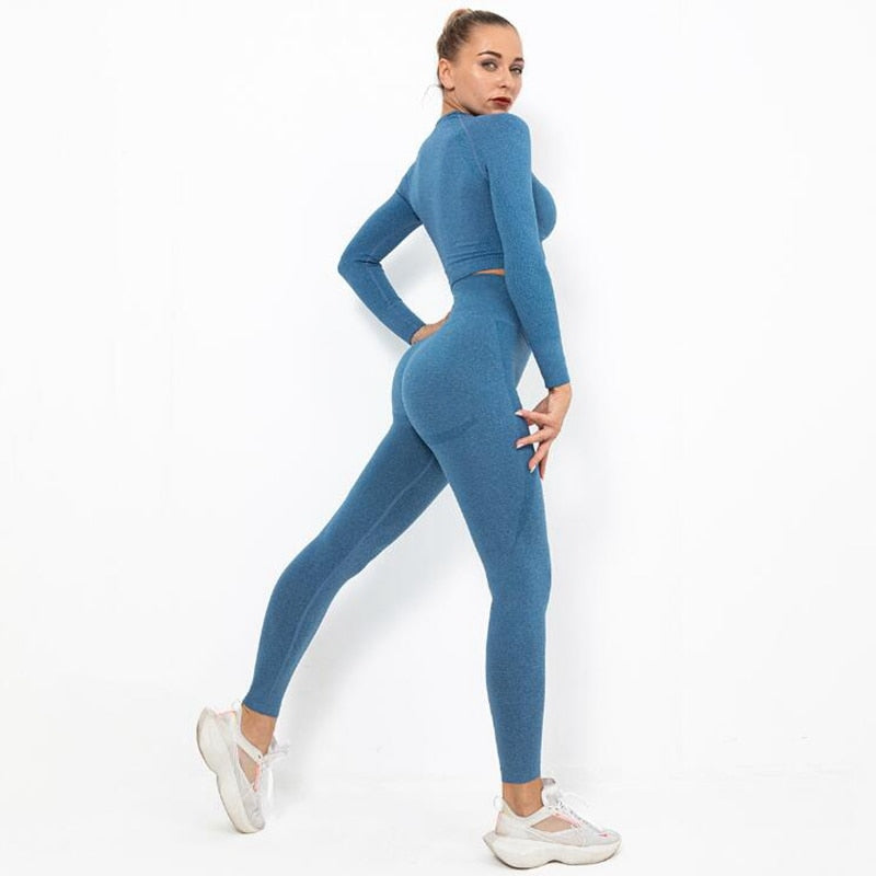 Women Seamless Yoga Set