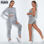 4Pcs Women Vital Seamless Fitness Set