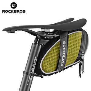 ROCKBROS Bicycle Bag 3D Shell Rainproof Saddle Reflective Bike  Shockproof | eprolo