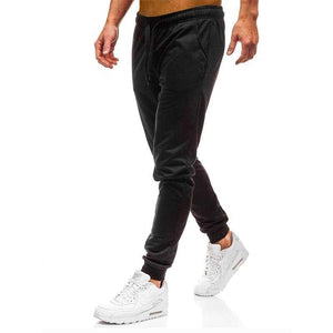 Men Joggers Elastic Waist Long Trousers | GYMFIT24.COM