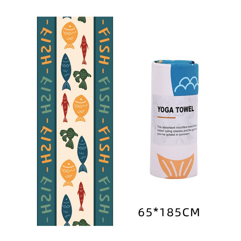 Yoga Towel 183*63cm Printed Blankets