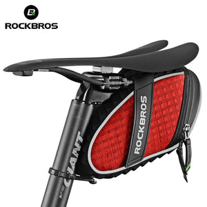 ROCKBROS Bicycle Bag 3D Shell Rainproof Saddle Reflective Bike  Shockproof | eprolo