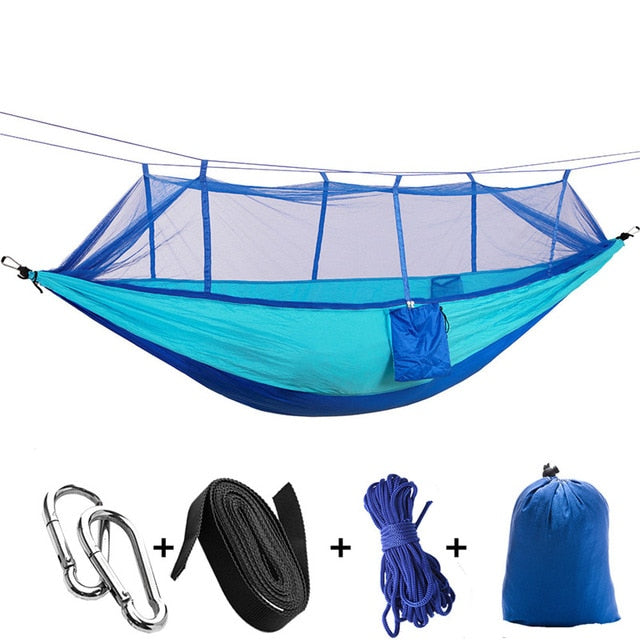 1/2 Person Outdoor Mosquito Net Hammock