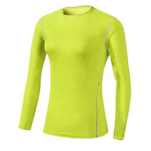 Base Layer Fitness Sport Shirt Quick Dry Women long Sleeves Shirt | eprolo