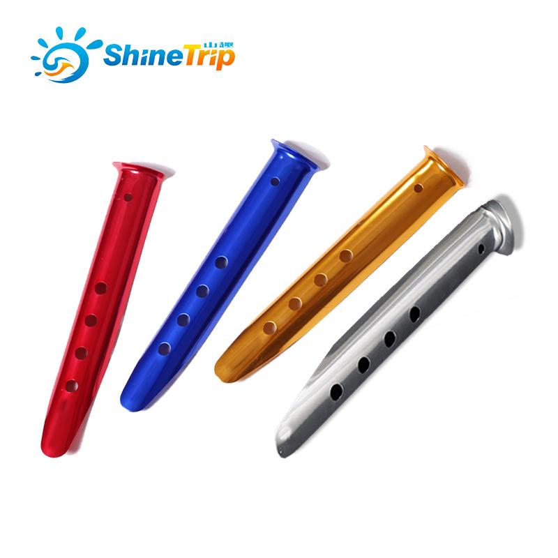 Shine trip 5pcs Outdoor Aluminum  Sand  Nail