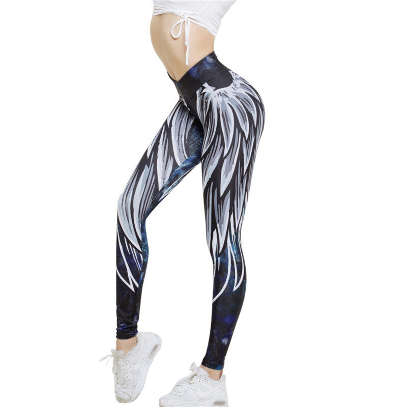 Angel Wing Women fitness Leggings | eprolo