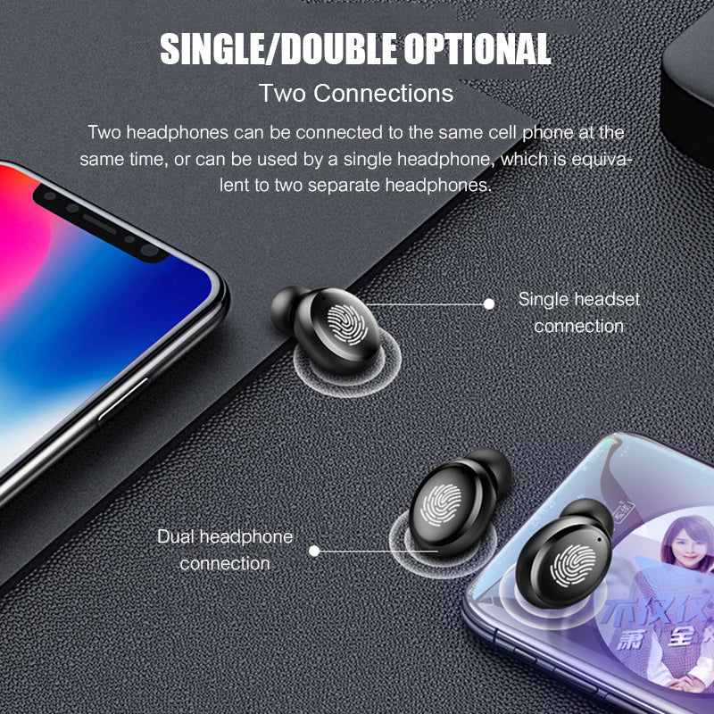Auriculares deportivos inalámbricos Bluetooth 5.0 de VOULAO 