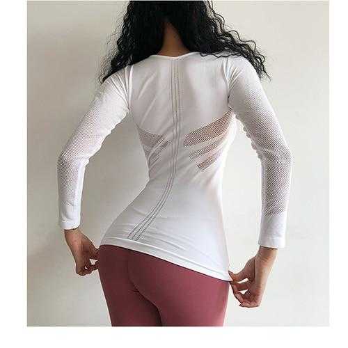 Women body-building Fitness T shirt long sleeves | eprolo