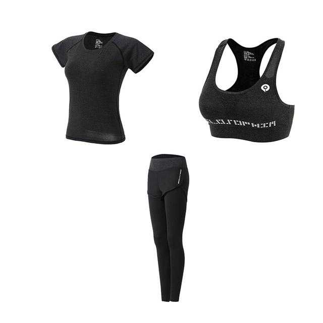 Women Yoga Sport Suit quick Dry Bra Set 5 Pieces | eprolo