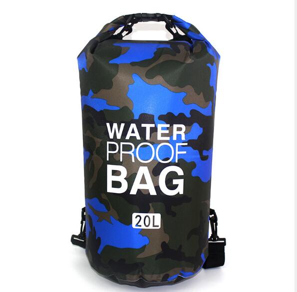 20L Outdoor Camouflage Portable Rafting Diving Dry Bag | eprolo