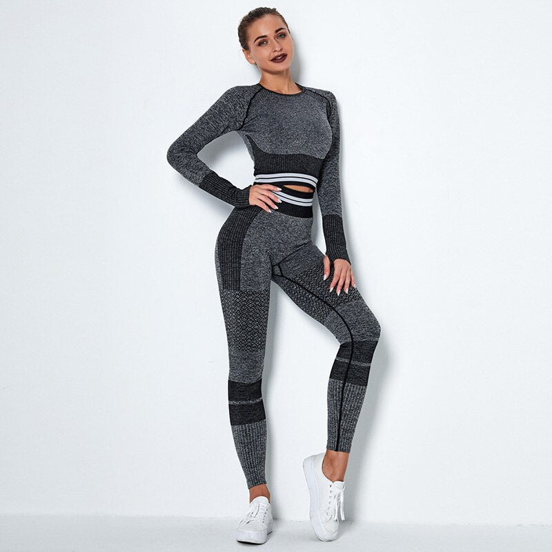 4Pcs Women Vital Seamless Fitness Set