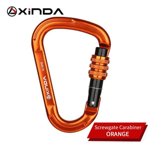 XINDA Outdoor Rock Climbing Carabiner 25KN Safety Connector