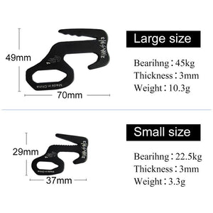 ShineTrip 2pcs  Outdoor Camping Tent Hook Aluminum