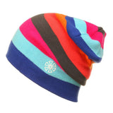 Outdoor Beanies Cap Casual Striped  Snowboarding Skiing Skating