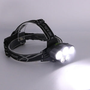 LED Headlamp 5 CREE XM-L T6 15000 lumens