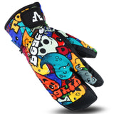 Kids Winter Warm Snowboarding Ski Gloves