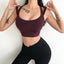 Double Shoulders Shockproof Sports Bra and Fitness Top Activewear | eprolo