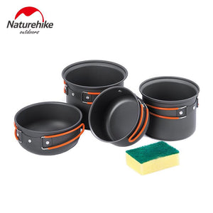 Naturhike Ultralight Outdoor Camping Cookware Utensils set