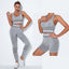 4Pcs Women Vital Seamless Fitness Set