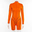 women turtleneck full sleeve fitness suit | eprolo