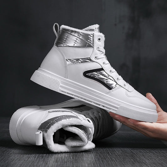 white cotton casual canvas shoes