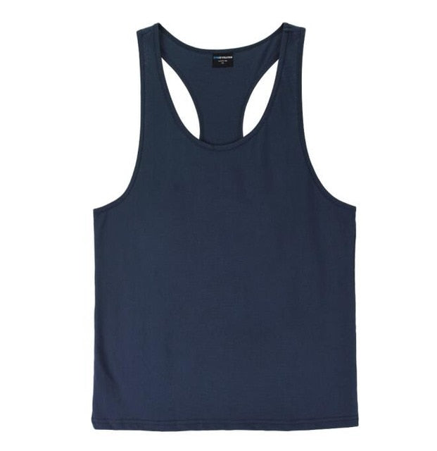 Men Gym Singlet Stringer Tops Fitness  Shirt | GYMFIT24.COM
