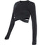 Yoga T-shirts Women Long Sleeve Running Tees Quick Dry Fitness Gymwear | eprolo