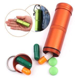 Camping Survival Waterproof Pills Box