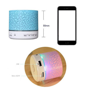 A9 LED Bluetooth  Mini Speakers Hands Free Portable