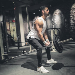 Mens Curved Hem Patchwork Gyms Stringers | eprolo