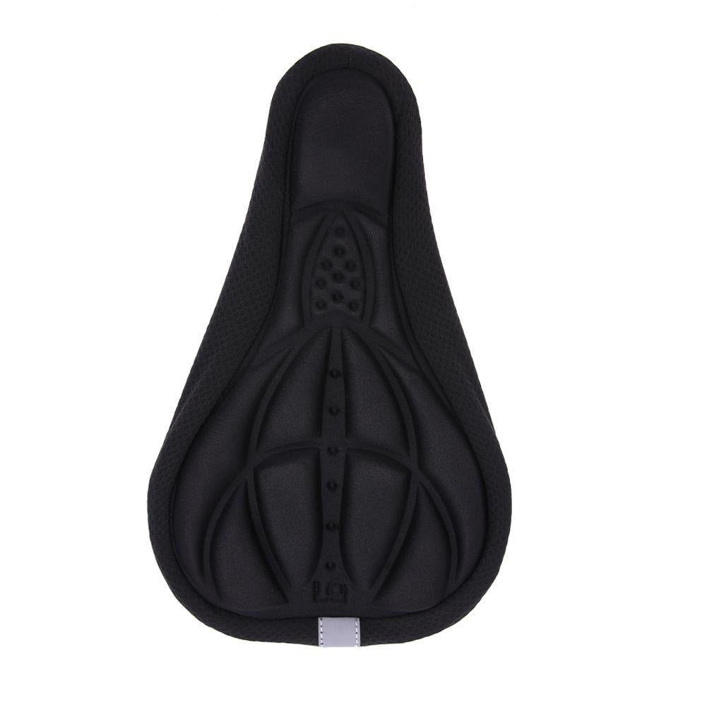Funda de cojín para asiento de bicicleta de montaña, con gel de silicona 3D ultra suave y extracómodo y grueso