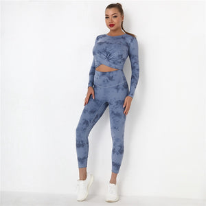 Yoga Suits 2 Pcs Long Sleeve