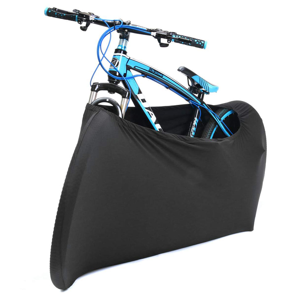 Black Cover Rack Bag Protection for bike