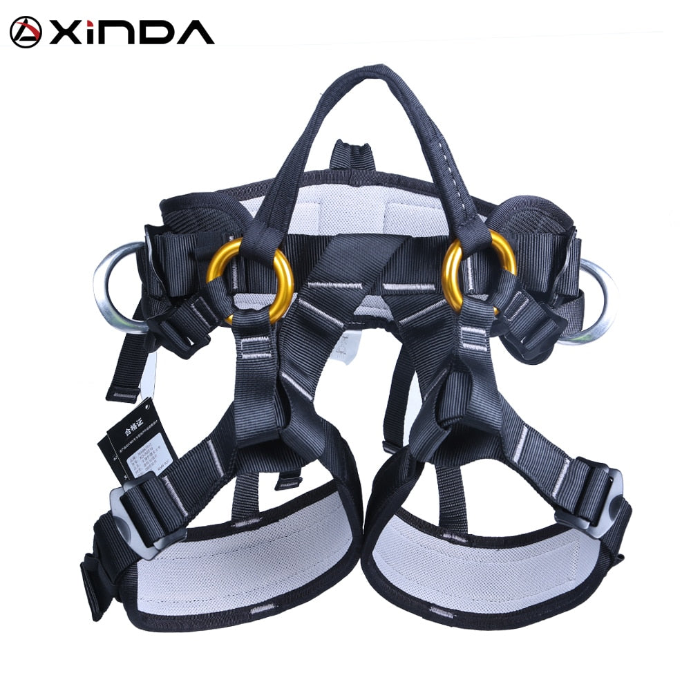 XINDA Camping Outdoor Hiking Rock Climbing Half Body Waist Support Safety Belt