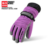 NANDN Ski Waterproof Unisex Winter Gloves