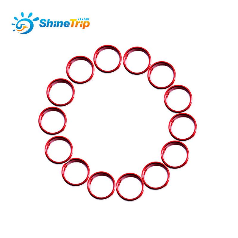 Shinetrip  10pcs /Lot  Tent Wind Rope Round Regulating Buckle