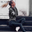 Women's Yoga Shirts Long Sleeve Letter Print Yoga Tops Sportswear Fitness