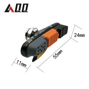 AQQ 1 Pair Road Bicycle Brake Pads V  Shoes Rubber Blocks Durable Cycling Accessories | eprolo