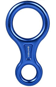 XINDA Rock Climbing 8-Shape Eight Ring