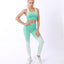 Women Sport Suit Fitness Tracksuit Gradient Seamless