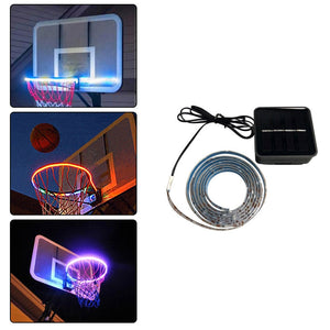 1 PCS Basketball Hoop Light Solar LED Strip Lamp