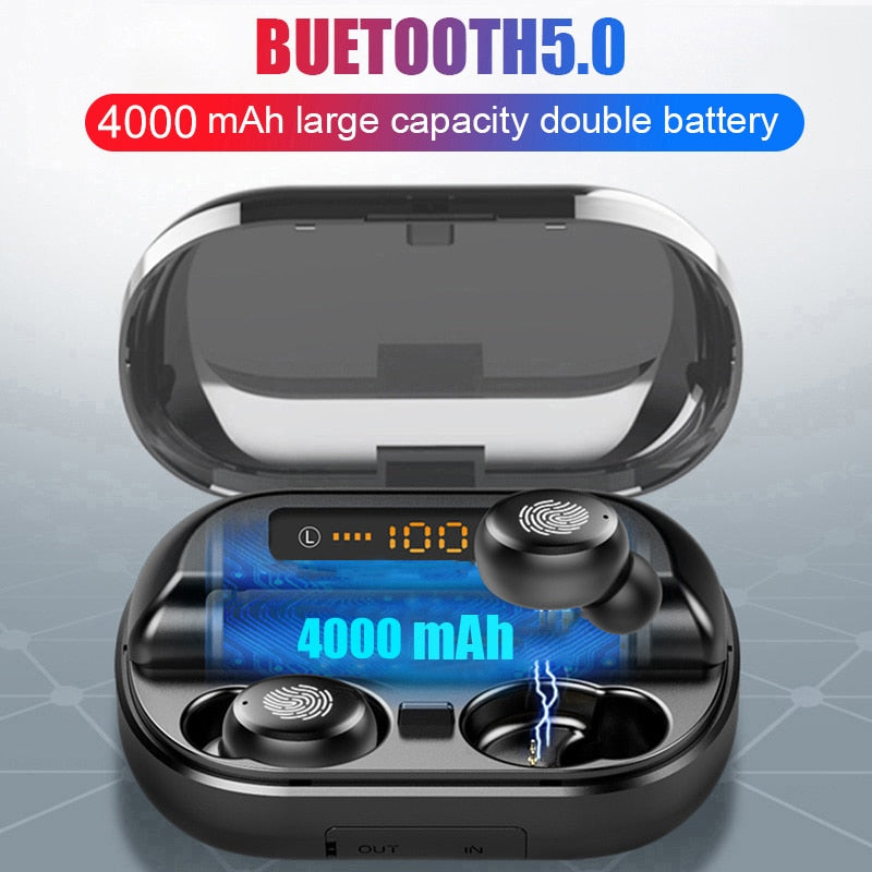 Auriculares deportivos inalámbricos Bluetooth 5.0 de VOULAO 